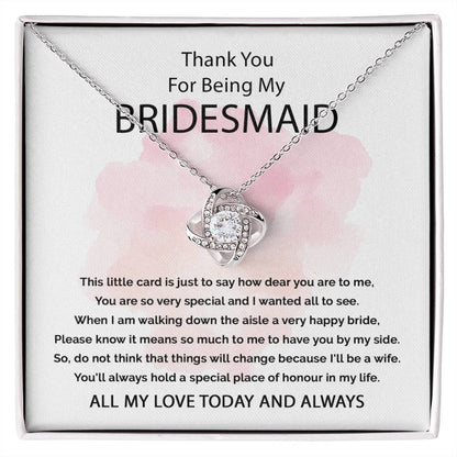 Thank You For Being My Bridesmaid