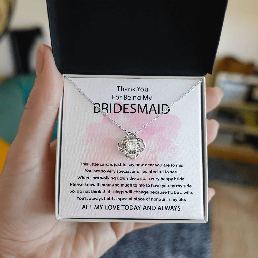 Thank You For Being My Bridesmaid