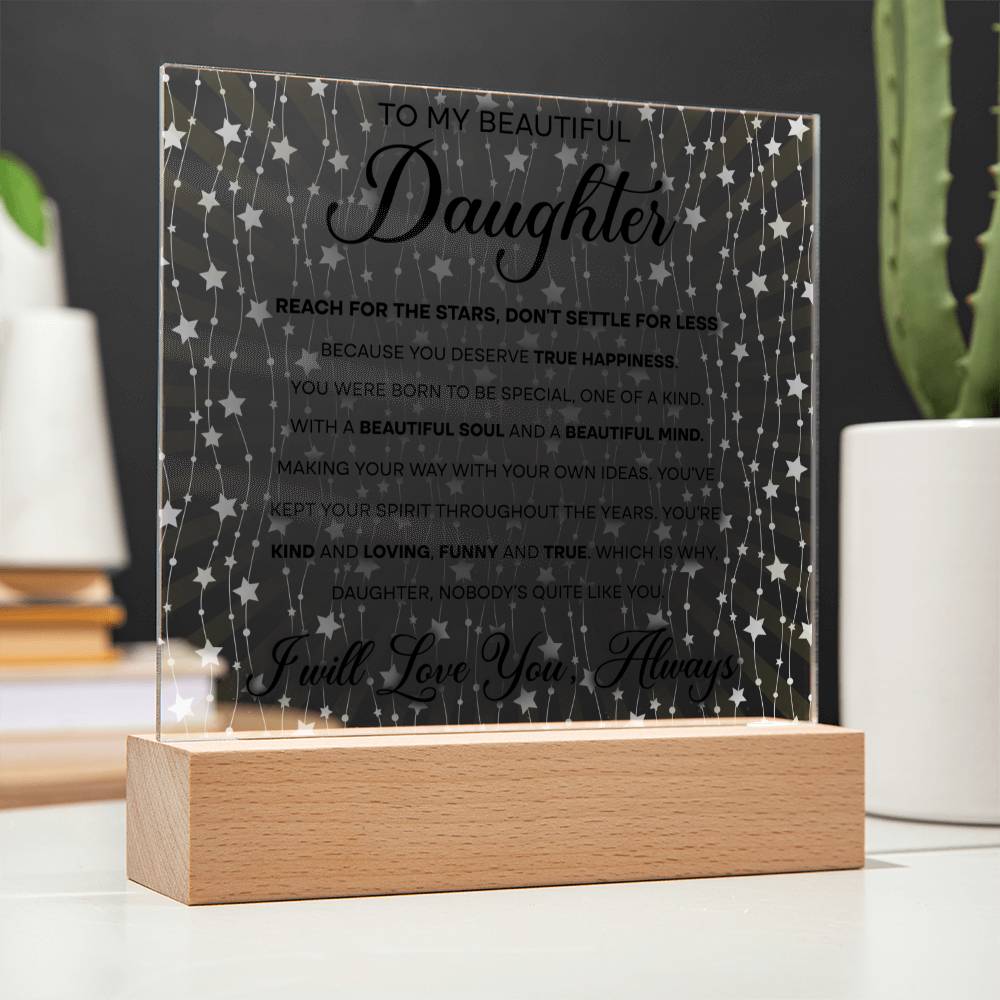 Daughter - Stars-Acrylic