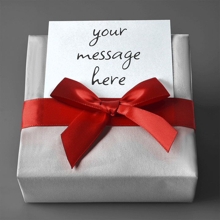 Gift Wrap with Personalized Message - DIAV